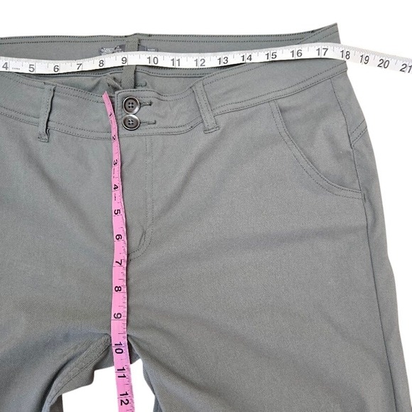 Prana Women's Cargo Pants Khaki Green Straight‎ Leg Outdoor Casual Sz 16 - Picture 8 of 9